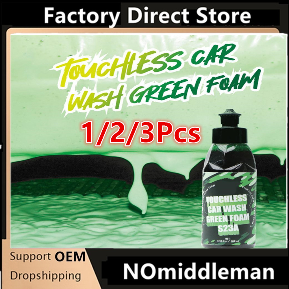 Foam Cannon Car Wash - 1/2/3x Green Foaming Car Wash Soap