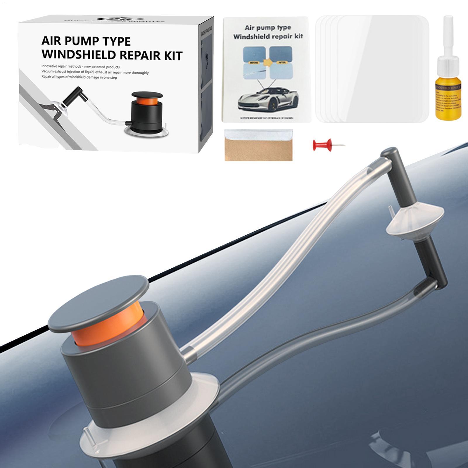Car Glass Repair Kit Automotiv - Glass Cleaner Streak avaliação e preço