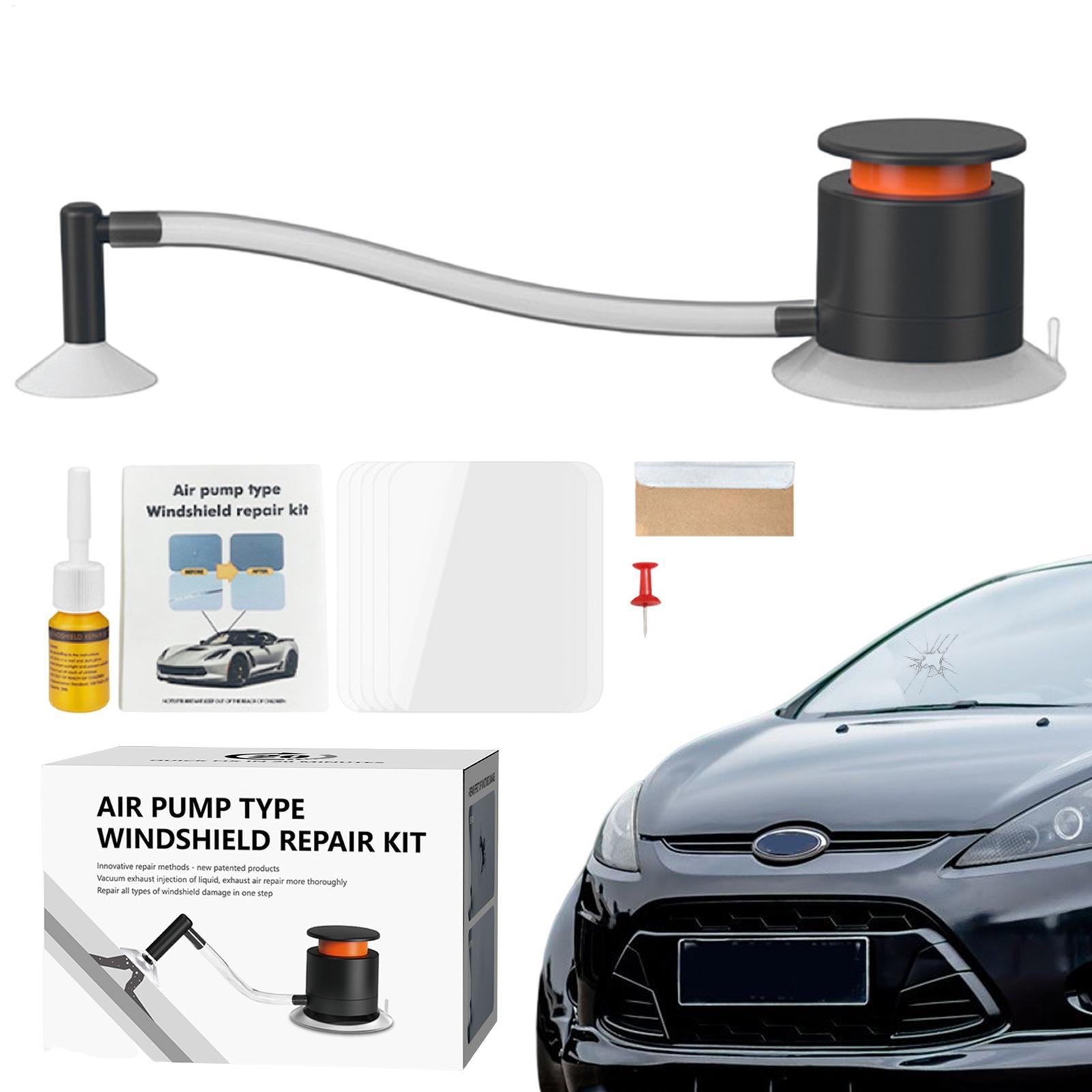 Car Glass Repair Kit Automotiv - Glass Cleaner Streak avaliação e preço