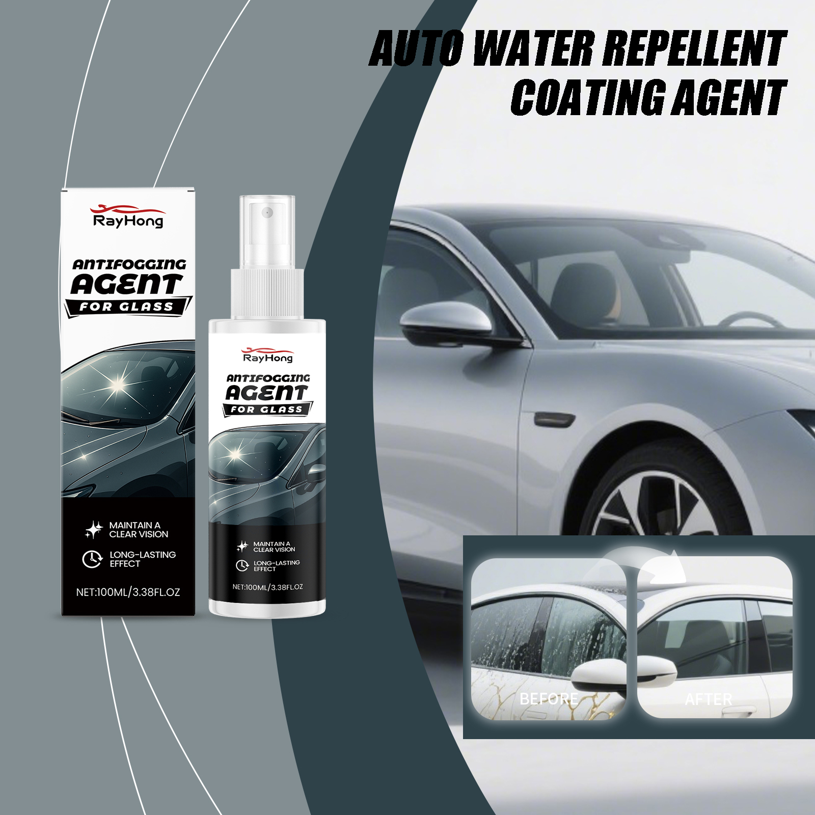 Cars Glass Anti-Rain Spray Aut - Car Shampoo Ph avaliação e preço