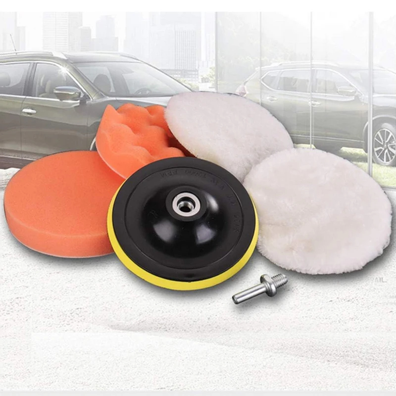 3/4/5 Inch Car Polisher Pads K - Polish Pad Set Buffer avaliação e preço