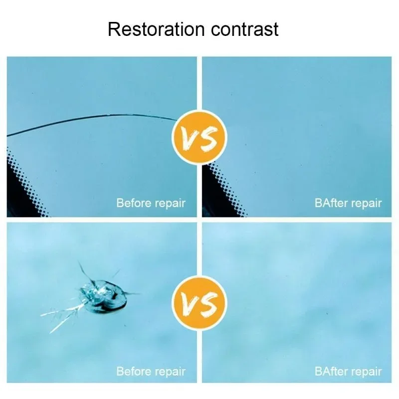 Car Glass Scratch Repair Fluid - Glass Cleaner Streak avaliação e preço