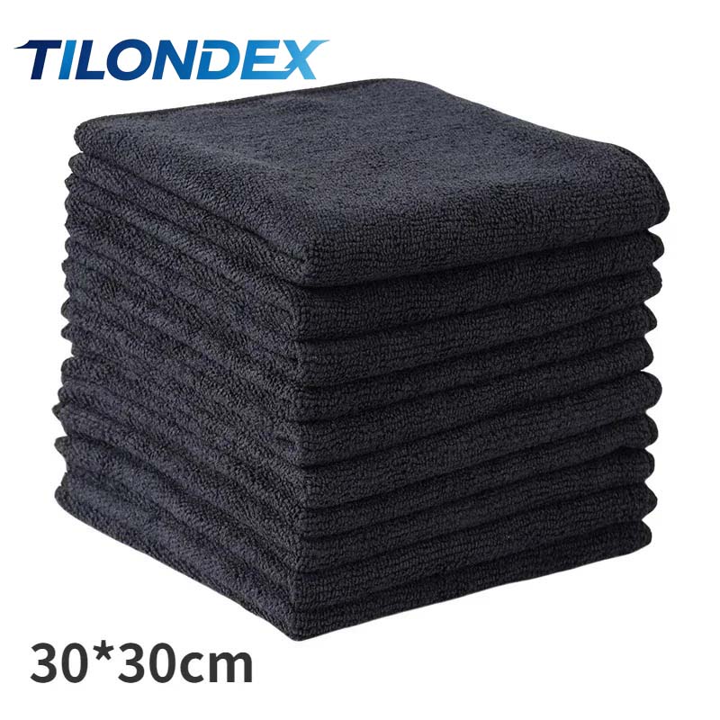 TILONDEX 1/3PCS Black Microfib - Microfiber Towel Detailing avaliação e preço