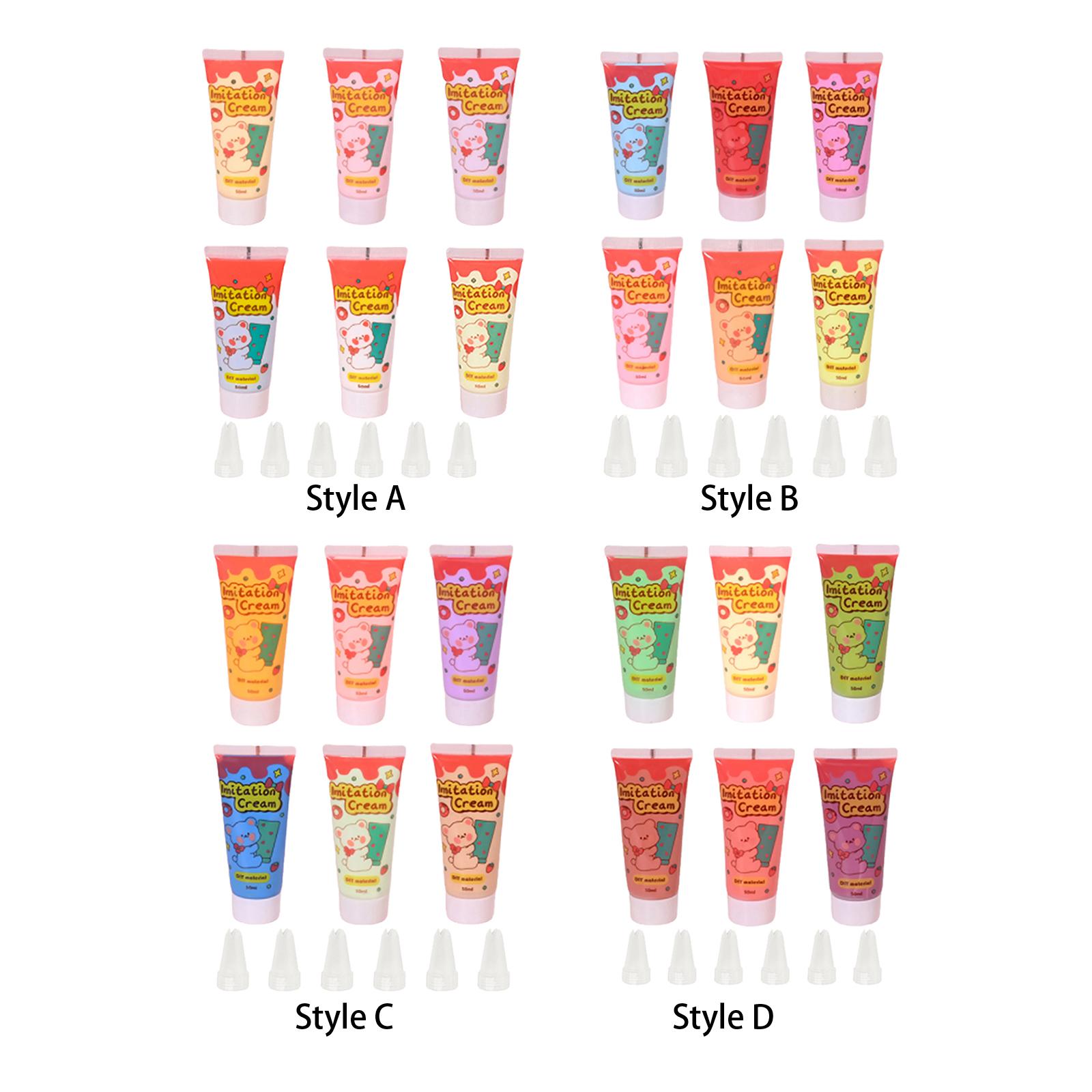 6x Cream Clay Glues DIY Phone  - Clay Bar Lubricant avaliação e preço