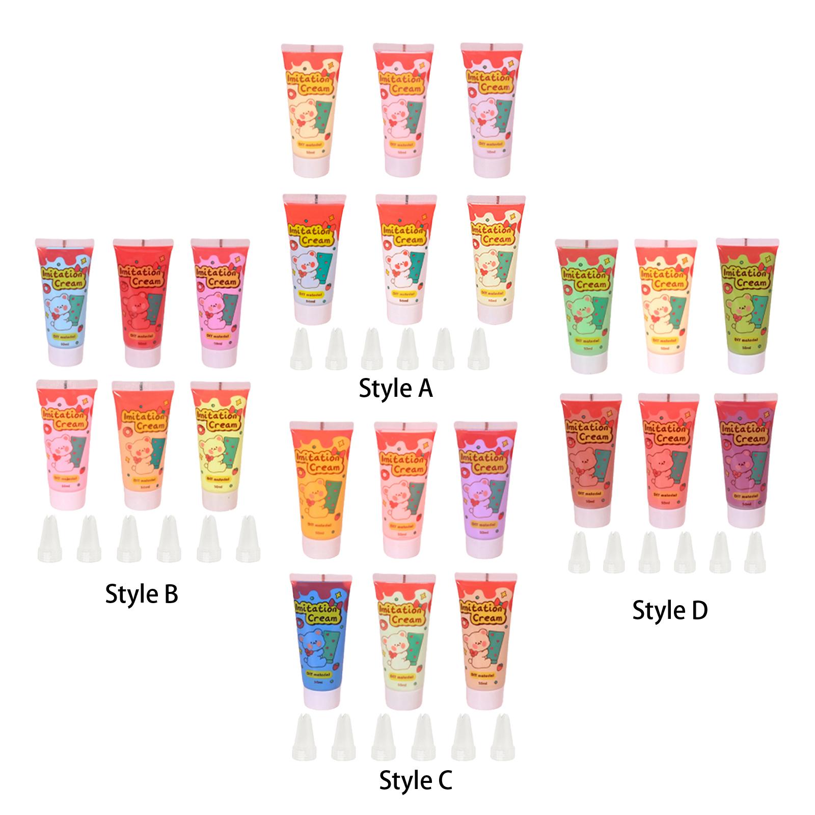 6x Cream Clay Glues DIY Phone  - Clay Bar Lubricant avaliação e preço