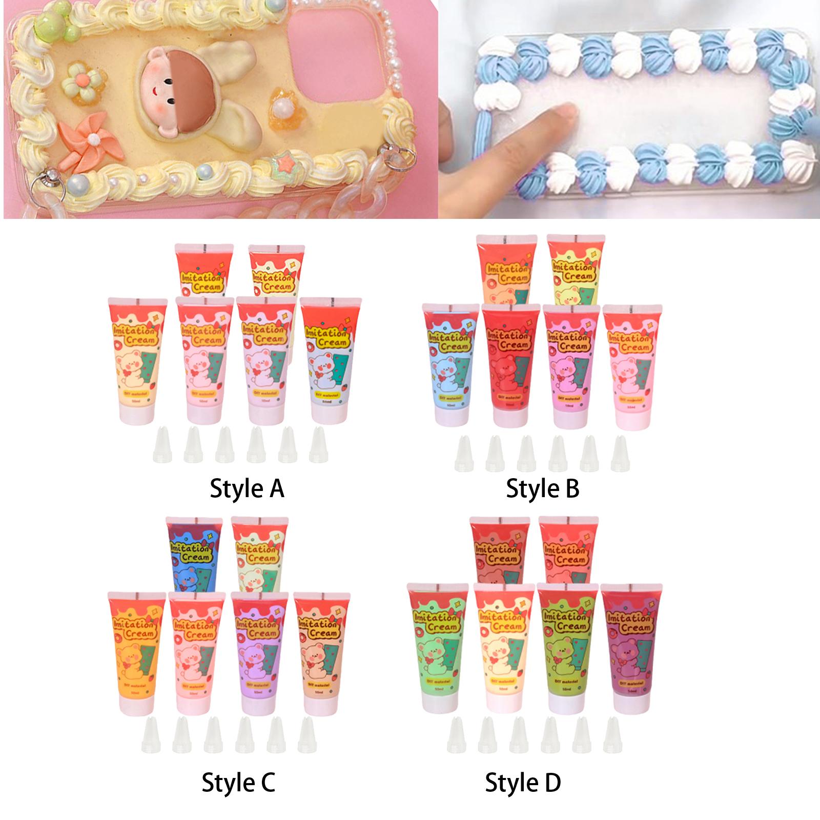 6x Cream Clay Glues DIY Phone  - Clay Bar Lubricant avaliação e preço