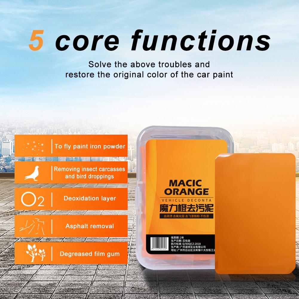 Magic Orange Car Wash Clay Bar - Clay Bar Lubricant avaliação e preço