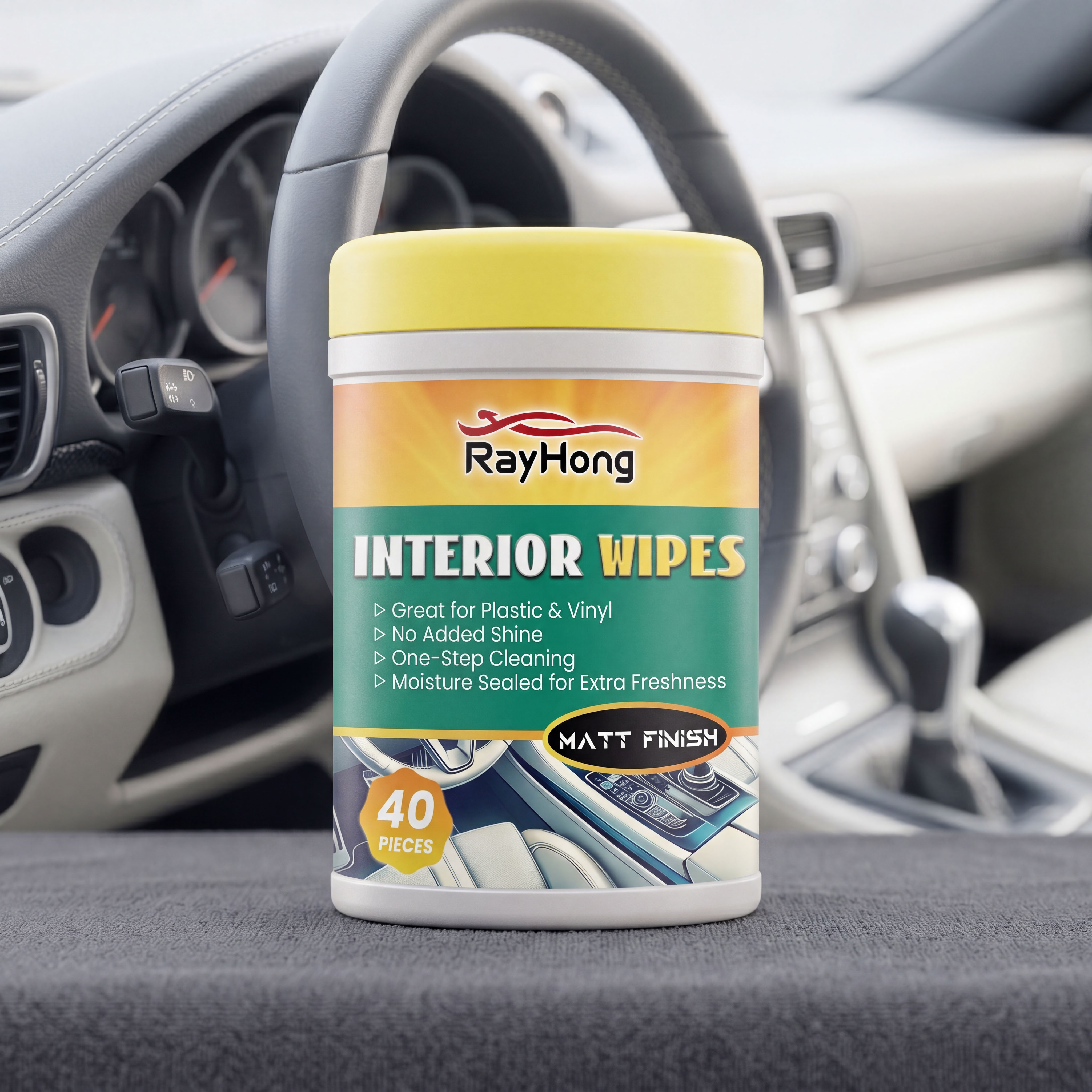 RAYHONG Car Interior Shine Wip - Leather Cleaner Interior avaliação e preço