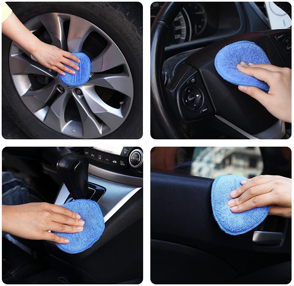 Microfiber Wax Applicator Pads - Wax Applicator Pad avaliação e preço