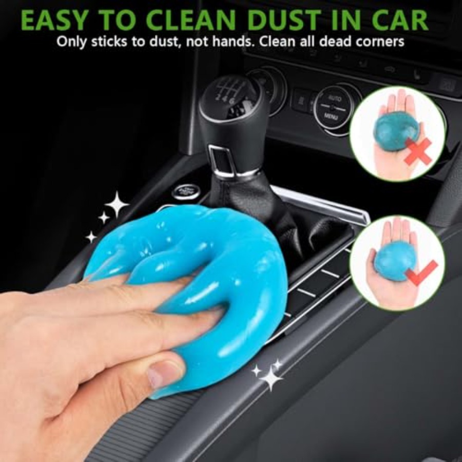 2 Pack Car Cleaning Gel Slime  - Interior Detailing Kit avaliação e preço