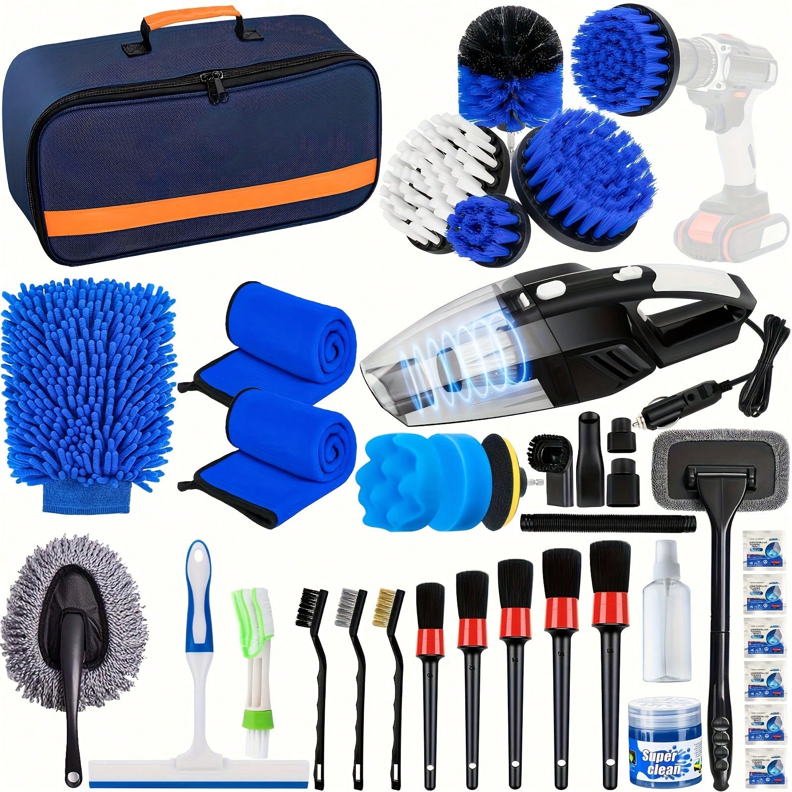 Car Detailing Brush Set, Car D - Interior Detailing Kit avaliação e preço