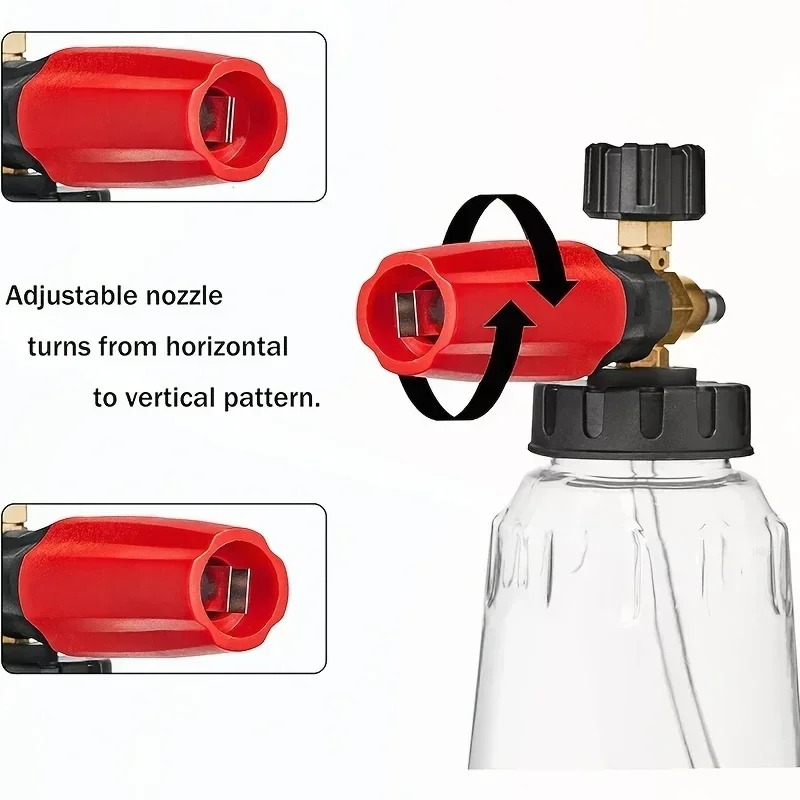 Adjustable Snow Foam Lance 1L  - Foam Cannon Car Wash avaliação e preço
