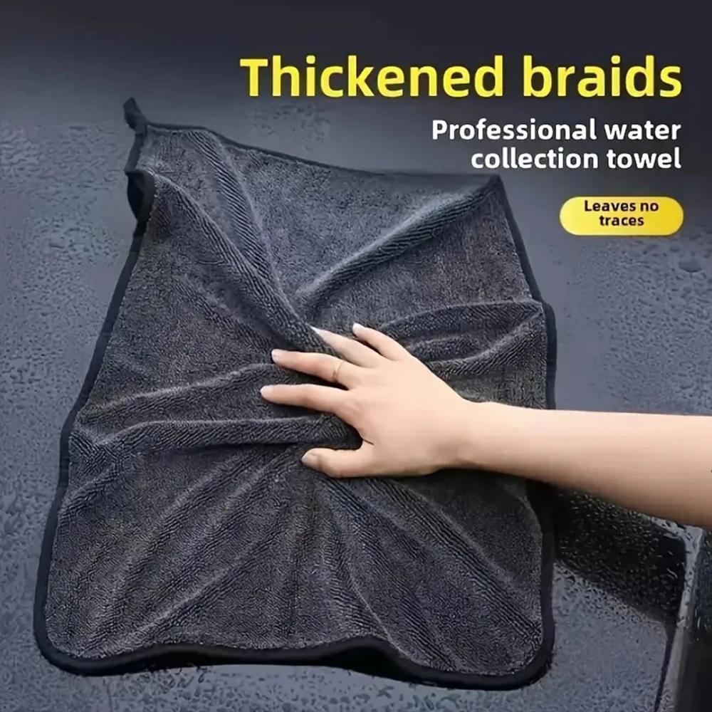 Oversized Dark Gray Car Microf - Microfiber Towel Detailing avaliação e preço