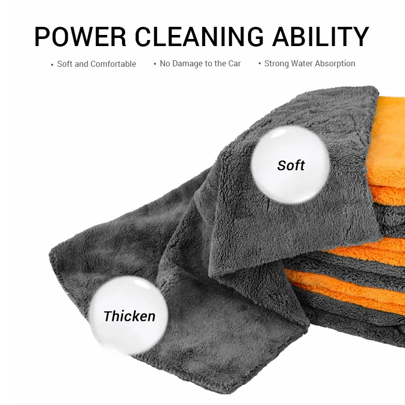 New 1/2/6/9 Packs 300GSM Car T - Microfiber Towel Detailing avaliação e preço