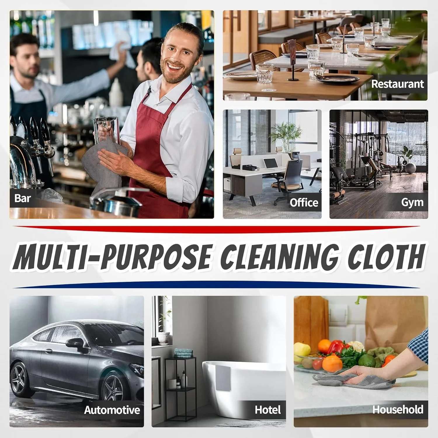 1/50pcs Microfiber Cleaning Cl - Microfiber Towel Detailing avaliação e preço