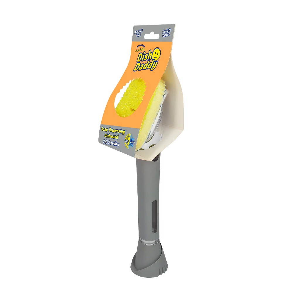 Non-Scratch Sponge Dishwand wi - Car Cleaning Brush avaliação e preço